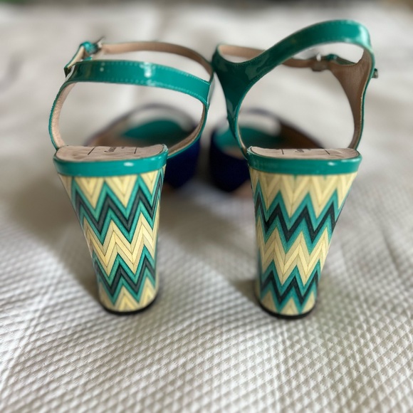 Giorgio Fabiani Multicolored Heel Sandals - Picture 4 of 5